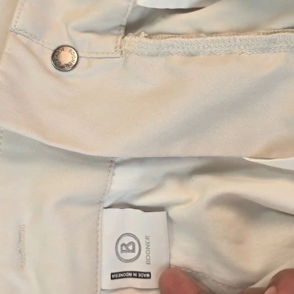 $299 BOGNER Women's Ivory Sport Celia Shorts Size EU 34/ US 4